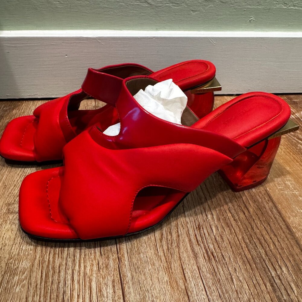 Pyer Moss Glass Mule